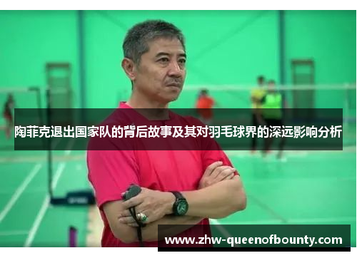 陶菲克退出国家队的背后故事及其对羽毛球界的深远影响分析